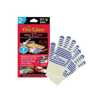 The 'Ove' Glove 2-Pack - Superior Hand Protection from Heat and Flame - yellow w